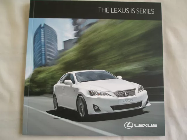 Lexus IS Series range brochure Oct 2010