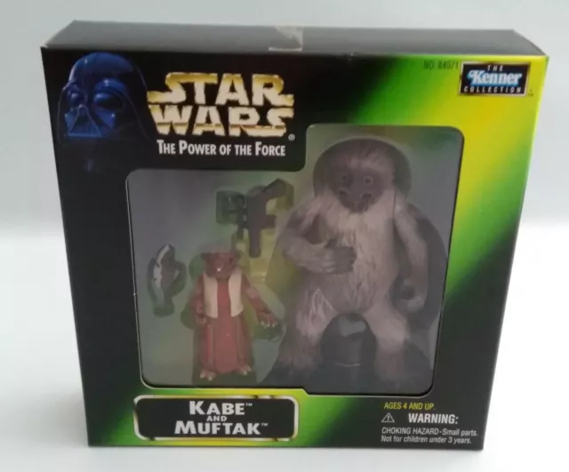 Star Wars Kabe und Muftak PotF Kenner Hasbro 1998 Figur NEU OVP