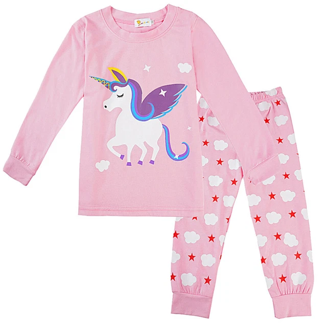 Pigiama casa bambini abbigliamento tempo libero unicorno cloud star bambini autunno