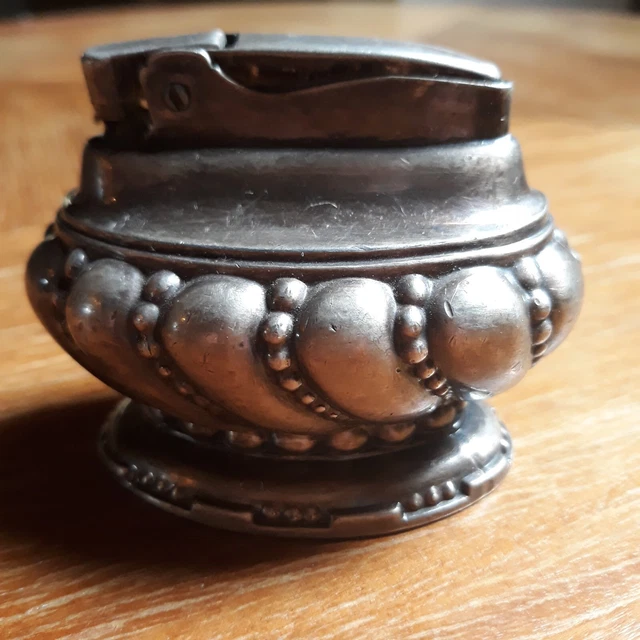 Briquet de table Vintage Métal Argenté Ronson