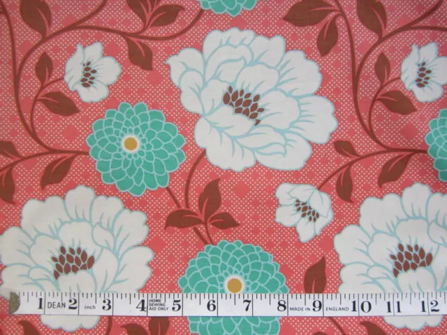 Free Spirit Joel Dewberry Floral 100% Cotton Patchwork Quilting Crafts Fabric