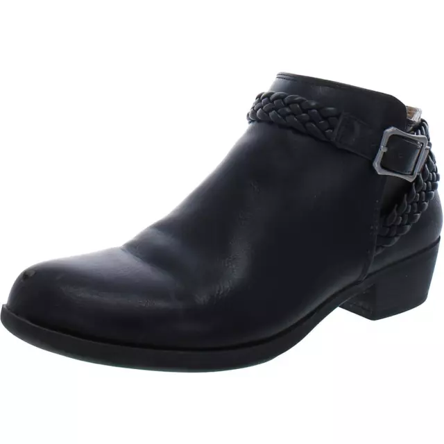 LifeStride Womens Adriana Black Slip On Booties Shoes 8 Medium (B,M) BHFO 2986