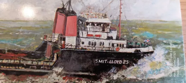 Postkarte Schlepper Smit Lloyd 25 Smit Lloyd Rotterdam ungel_ 3