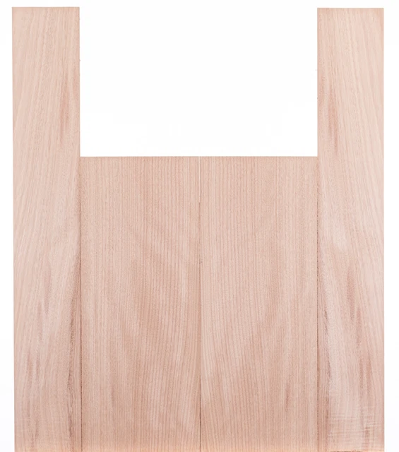 Tonewood Okoume madera acústica guitarra backs & laterales set 5259