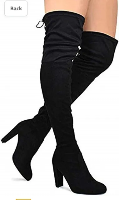 womens knee high boots size 8.5 new