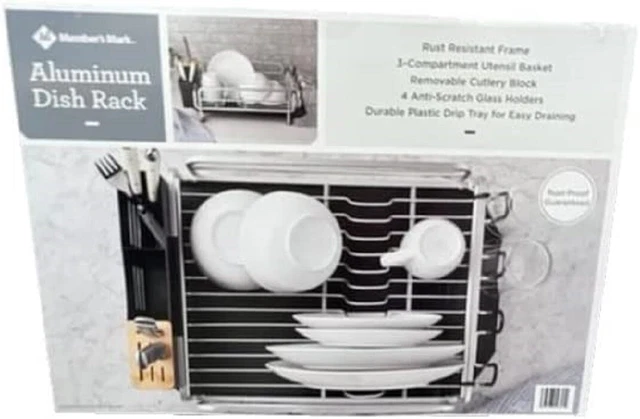 Aluminum Dish Rack 2