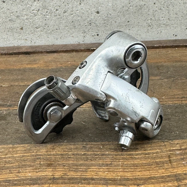 VINTAGE SHIMANO REAR Derailleur RD L525 Short Cage Silver 6s Light Action A3 14.86 PicClick