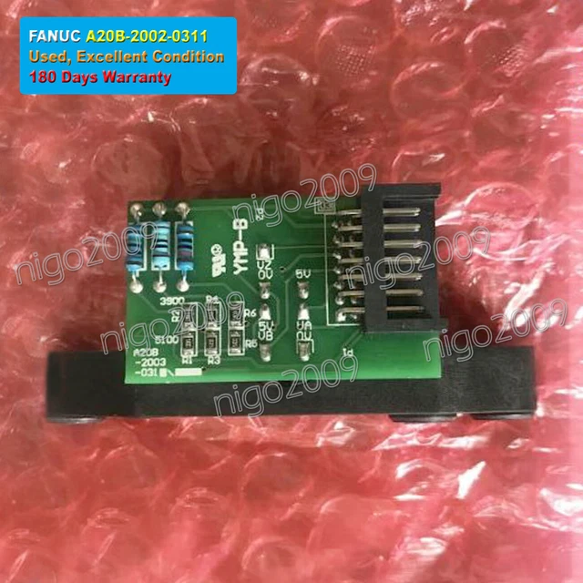 USED FANUC SERVO Motor Sensor A20B-2002-0300/02A Spindle Encoder A20B ...