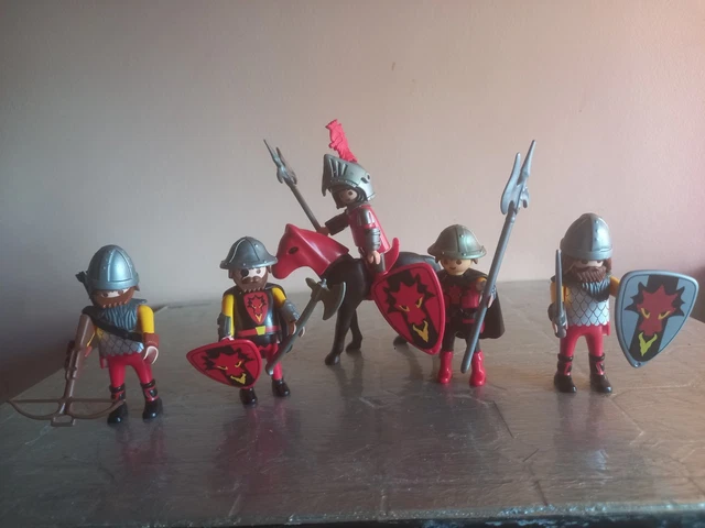 Lot de Playmobil chevaliers complets : la reine des Vikings - Jeux & Jouets
