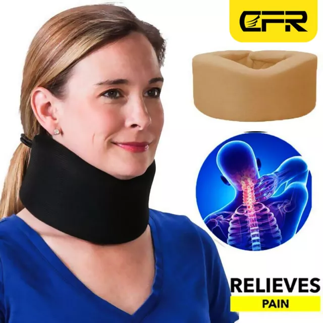 Adjustable Neck Brace Support Soft Foam Medical Cervical Collar Neck Pain Relief