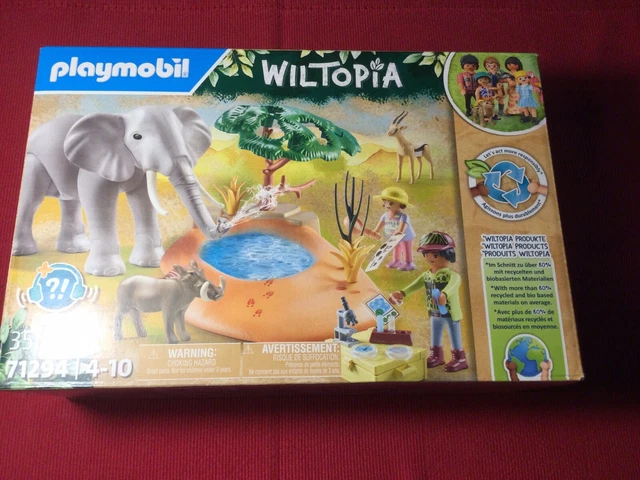 Soldes d'été 2026 : PLAYMOBIL 71294 Explorateurs avec animaux de la savane - Wiltopia pas cher