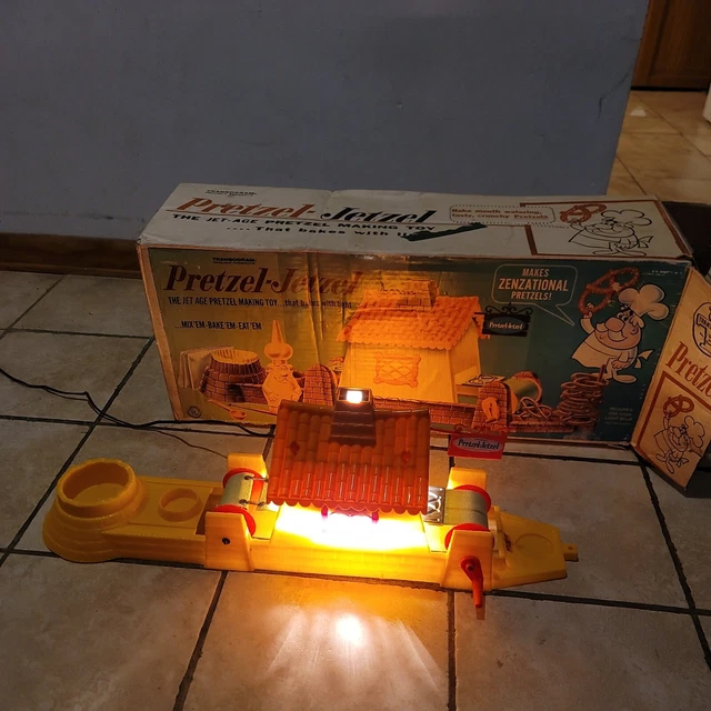 PRETZEL JETZEL VINTAGE 1960s Pretzel Maker Toy 119.95 PicClick
