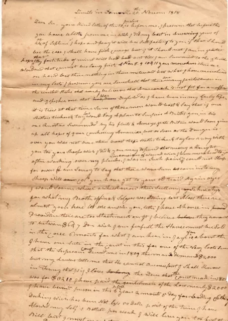 General William Barton, Prisoner at Danville,  re: Capture of General Prescott