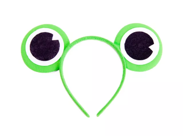 Green Frog Eyes Headband Frog Fancy Dress Costume Accessory Unisex Dressing Up