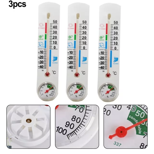 AUSSEN WANDTHERMOMETER GARTEN GREENHAUS INNEN Mit Hängendem Loch Werkzeugteile