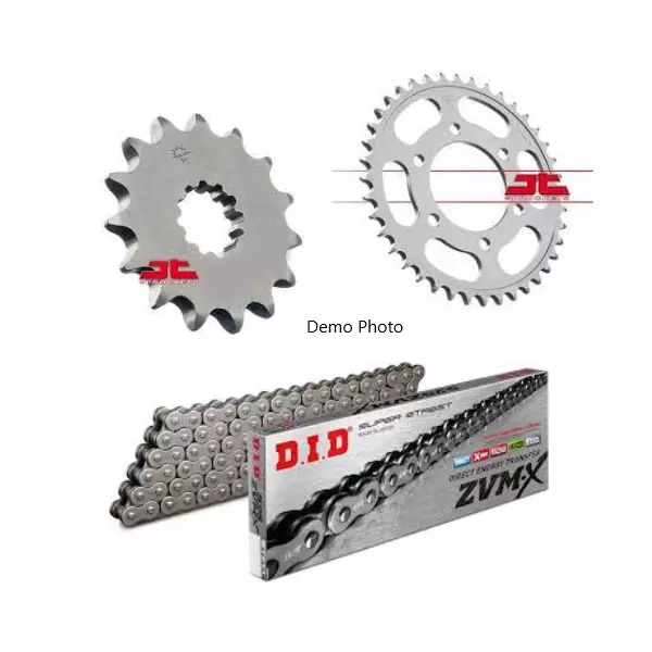 ZVMX X-RING CHAIN AND SPROCKET SET FOR Kawasaki ZX-6R ZX600 G1-G2,J1-J3 Ninja