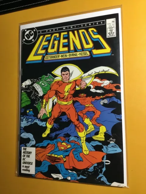 Legends (1986 Dc Comics) #2 Vf 8.0 Unread ~ John Byrne