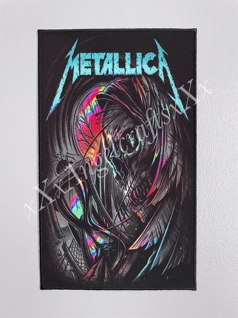 Large Sew On Printed Back Patch ~ Jacket Bag ~ Metallica