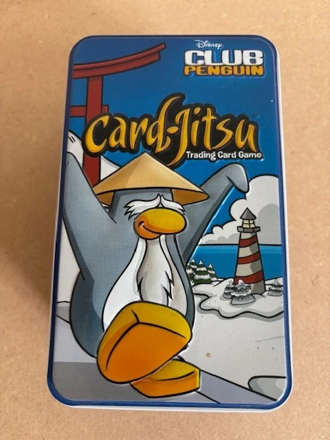 pocket monster rare cards Club Penguin Card-Jitsu Water Series 4 Tin Set GOLD SEALED ( 7 Packets –  JohnnyBoy main image 0