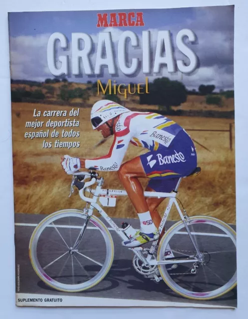 Revista MARCA ESPECIAL "GRACIAS MIGUEL INDURAIN" - 30 Páginas