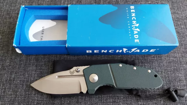 Benchmade 755 MPR Sibert M390 Folding Knife Rare Discontinued