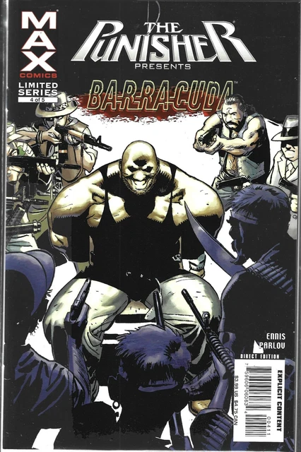 The Punisher Presents Barracuda #4 (Nm) Marvel Max Comics