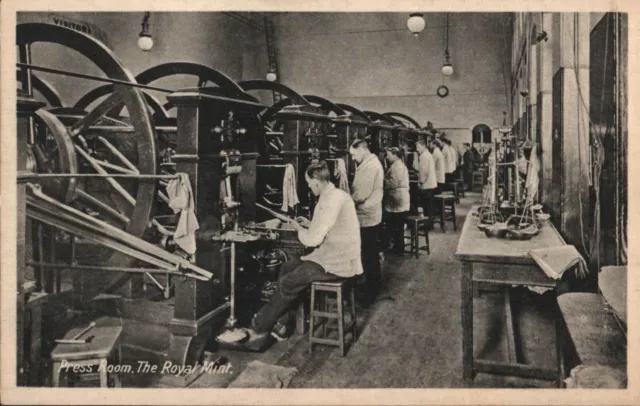 The Royal Mint - London - Press Room - 1911