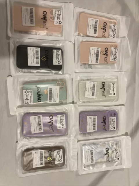Joblot Mobile Case By Ownest X 10 Mixed Sizes Please Check Picture