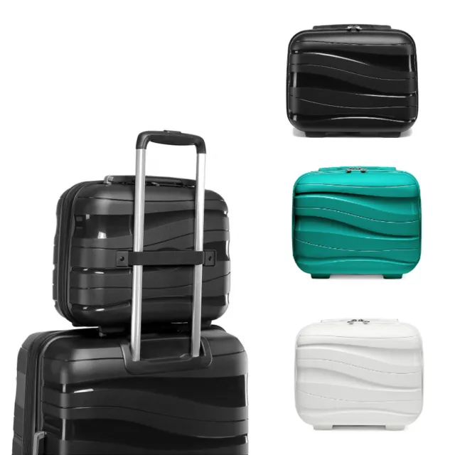14Inch Polypropyle Hard Shell Suitcase Portable Travel Organizer Vanity Case