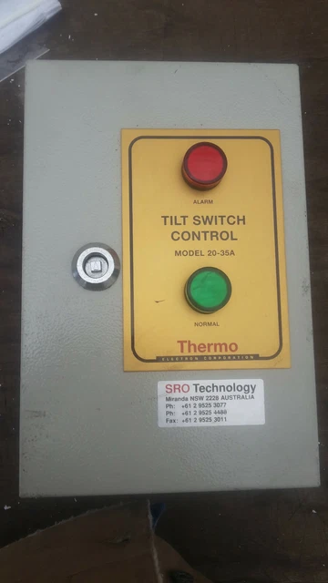 New Thermo Electron Ramsey Tilt Switch Controller Model:20-35A P/N:1-201024