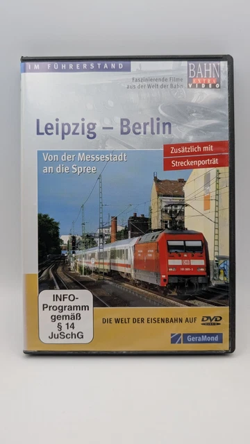 DVD IM FÜHRERSTAND! Leipzig-Berlin Messestadt an die Spree! Bahn