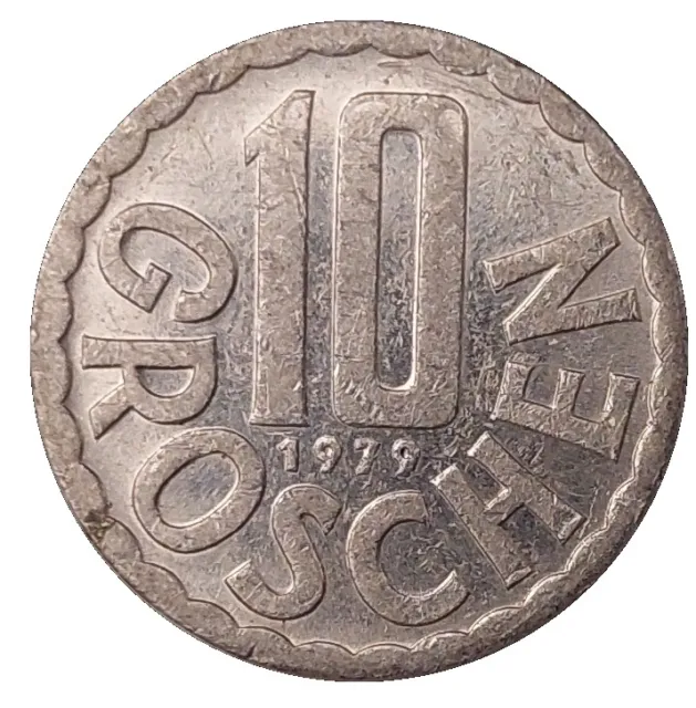 1979 Coin Austria 10 Groschen