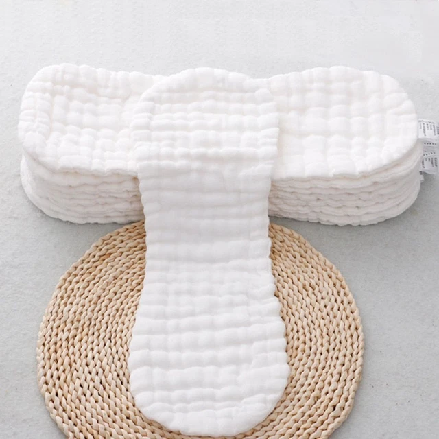 Baby Diaper Inserts Nappy Cloth Newborn Accessories Washable Reusable Cotton Pad
