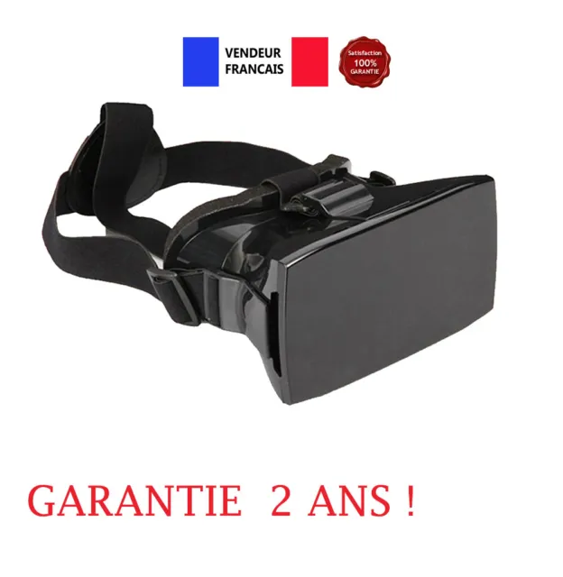 Lunettes casque réalité virtuelle 3D VR Box Gamepad cardboard Iphone Samsung