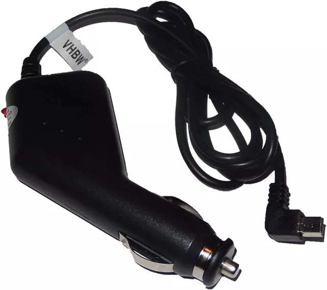 Right Angled Mini USB Car Charger Compatible With Tom-Tom, Garmin And Sat Nav