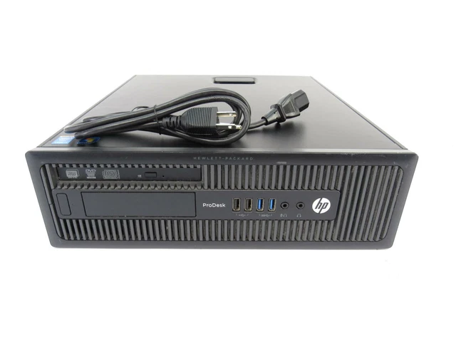 HP Prodesk 600 G1 SFF Intel i3-4130 @ 3.40GHz 8GB DDR3 RAM 240GB SSD DVDRW