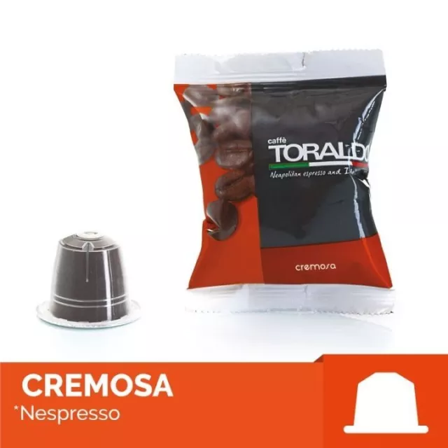 Toraldo 100 Capsule compatibili Nespresso Caffè Varie Miscele Classica Cremosa