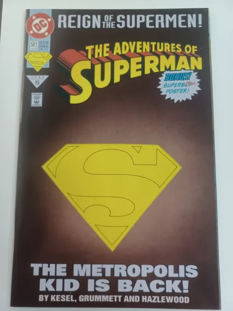 Adventures of Superman #501 NM DC Comics c208