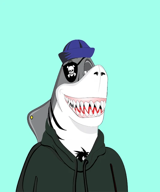 Laughing Shark # 1091 Limited Edition,  Only 1,111 available! RARE!