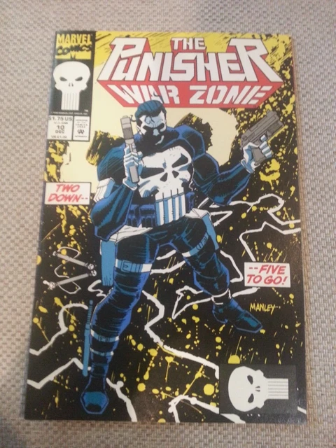 Marvel Comic The Punisher War Zone Vol.1 #10 Dec. 1992 NM-