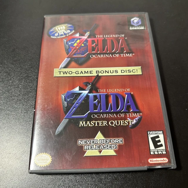 LEGEND OF ZELDA Ocarina of Time Master Quest Nintendo GameCube