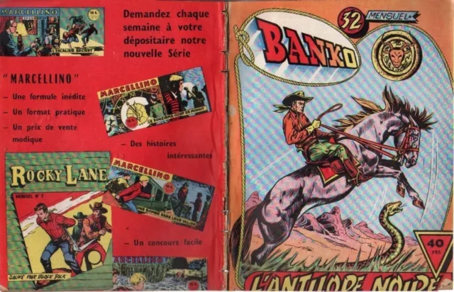 BANKO N°  32 édit REMPART LYON 1957/58 ea