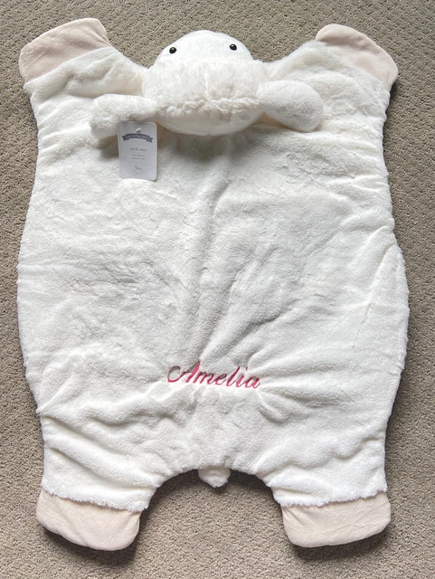 Pottery Barn Kids Plush Fur Sheep Lamb Mat Amelia New Easter Baby Gift Blanket