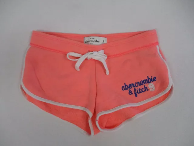 Abercrombie Kids Girls Shorts Size Small Pink Sweat Shorts Drawstring