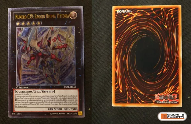 NUMERO C39 RAGGIO UTOPIA VITTORIA in italiano rara ULTIMATE XYZ yu-gi-oh NUMERO C39 RAGGIO UTOPIA VITTORIA in italiano rara ULTIMATE XYZ yu-gi-oh