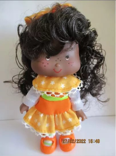 Poupee " Baba Orange Berrykin " / Collection  Altaya  / Charlotte Aux Fraises