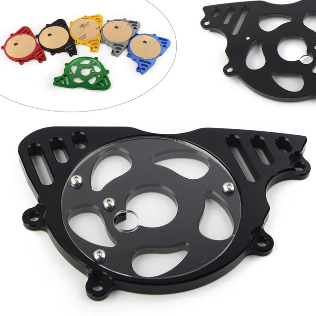 Protezione Per Guarnitura Bici – Taglie 36-52T. Paracatena Universale In Plastica, Nero.