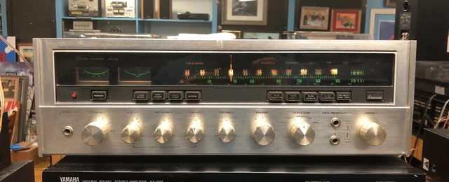 Ampli Tuner Stéréo Vintage Sansui Model Seven - FONCTIONNEL Avec Manuels