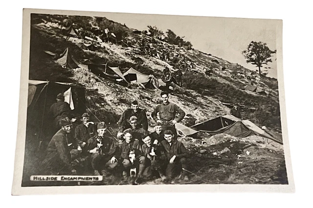 Carte Postale Ancienne - Les Grèves De Draveil 1908 - Campement De Troupes