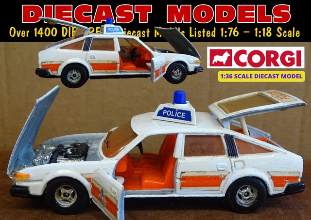 Miniature Corgi 338 Rover 3.5 – échelle 1/36, Corgi Classics